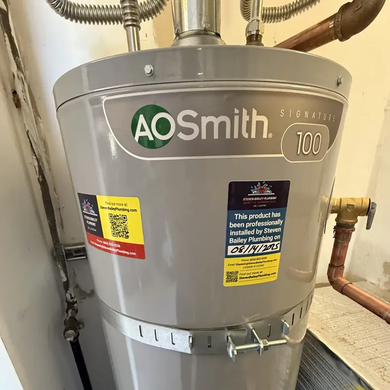 Ao smith water heater unit